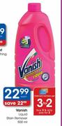 Vanish Liquid Stain Remover-500ml Each