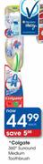 Colgate 360 Degree Surround Medium Toothbrush-Each