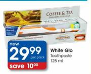 Whiteglo Toothpaste-125ml Per Pack