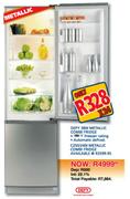 Defy Metallic Combi Fridge C250/240Ltr