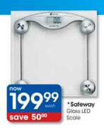 Safeway Glass LED Scale