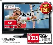 Sansui 40" (102cm) LCD TV