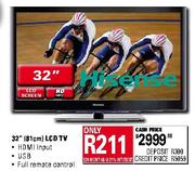 Hisense 32" (81cm) LCD TV