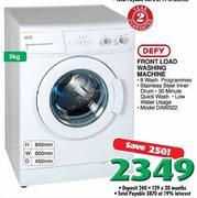 Defy Front Load Washing Machine-5kg(DAW322)