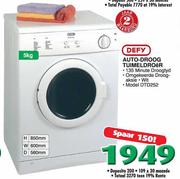 Defy Auto-Droog Tuimeldroer-5kg(DTD252)