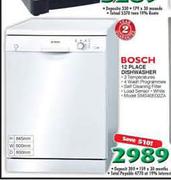 Bosch 12 Place Dishwasher