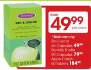 Bioharmony Bio-L'lysine Capsules-60's