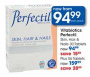 Vitabiotics Perfectil Skin, Hair & Nails Tablets-30's