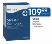 Clicks Stress-B Complex Tablets-120's
