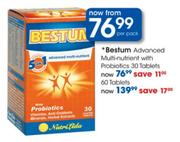 Betum Advanced Multi-nutrient With Probiotics 60 Tablets-Per Pack