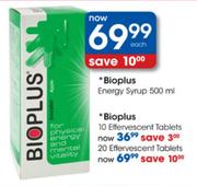 Bioplus 20 Effervescent Tablets