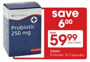 Clicks Probiotic 10 Capsules-Per Pack