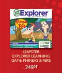 Leapster Explorer Learning Game:Phineas & Ferb