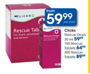 Clicks Rescue Drops-30ml
