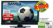 Sansui Full HD Flatscreen LCD TV-40" (102cm)