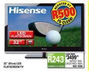 Hisense HD Flatscreen LED TV-32" (81cm)