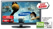 Samsung HD Flatscreen LED TV-40" (102cm)