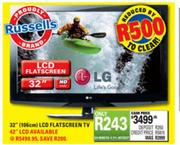 LG HD Flatscreen LCD TV-32" (106cm)