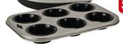 Clicks Home 6 Cup Muffin Pan