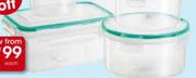Clicks Home Pouring Container-Rectengular 1100ml or Round 1200ml