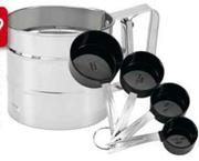 Clicks Home Stainless Steel Flour Sitter