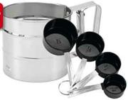 Clicks Home Stainless Steel Flour Sitter