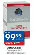 Stat10Choice Co-Enzyme Q10 30 Softgel Capsules