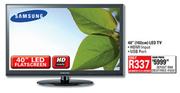 Samsung 40"(102cm) LED TV