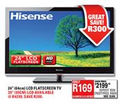 Hisense 24"(64cm) LCD Flatscreen TV