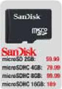 SanDisk microSDHC-4GB