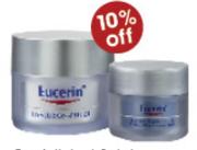 Eucerin Hyaluronic Products Night Or Day Cream-50ml Each