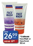 Cutleura Face Wash Or Face Scrub-150ml Each