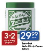 Zam-Buk Herbal Body Cream-500ml Each