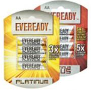 Eveready Platinum Plus AAA Batteries 4'Pack