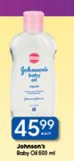 Johnson's Baby Oil-500ml Each