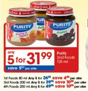 Purity 1st Foods-5x80ml