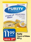 Purity Cream Of Maize-400g Each