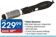 Vidal Sassoon 1000 Watt Airbrush (VSHA6474EI) - Each