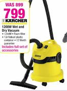 Karcher Wet and Dry Vacuum-1200W