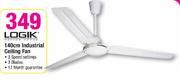 Logik Industrial Ceiling Fan-140cm