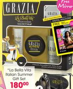 Grazia La Bella Vita Italian Summer Gift Set