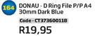 Donau D Ring File P/P A4 30mm Dark Blue(CT373600118)