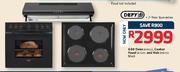 Defy 600 Oven-DHD332, Cooker Hood-DCH290 And Hob-DHD332 Black