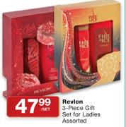 Revlon 3-Piece Gift Set For Ladies-Per Set
