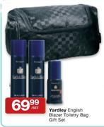 Yardley English Blazer Toiletry Bag Gift Set-Per Set