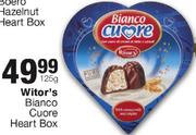 Witor's Bianco Cuore Heart Box-125G