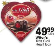 Witor's Tres Gioli Heart Box-125G