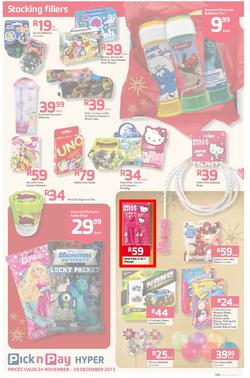 Pick n Pay Hyper: Save Big On All Your Favourites From Toys to Trees  ( 24 Nov - 29 Dec 2013), page 13