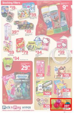 Pick n Pay Hyper: Save Big On All Your Favourites From Toys to Trees  ( 24 Nov - 29 Dec 2013), page 13