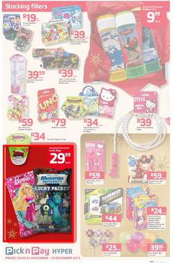 Pick n Pay Hyper: Save Big On All Your Favourites From Toys to Trees  ( 24 Nov - 29 Dec 2013), page 13
